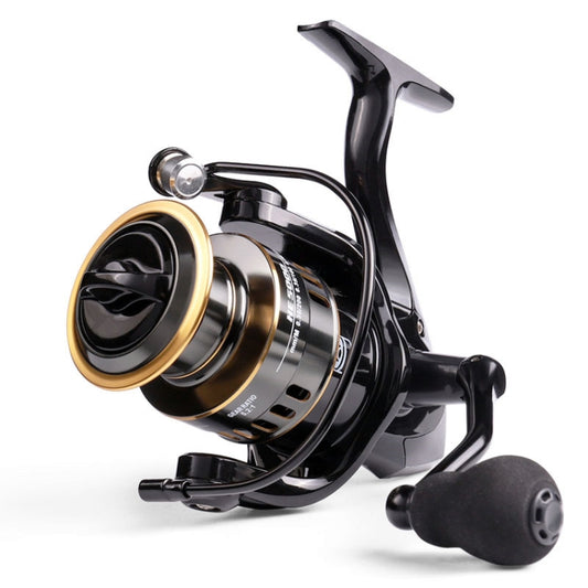 All Metal Rocker Arm Smooth Fishing Reel Spinning Reel, Spec: HE-7000 (EVA Grip) - Fishing Reels by PMC Jewellery | Online Shopping South Africa | PMC Jewellery