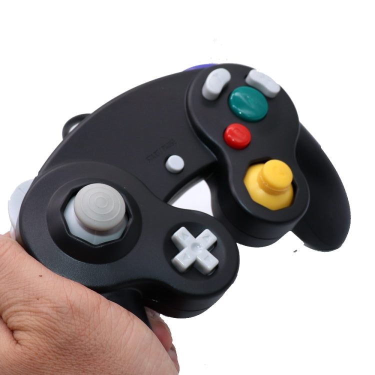 5 PCS Single Point Vibrating Controller Wired Game Controller For Nintendo NGC(Water Green) - Gamepads by PMC TechLife | Online Shopping South Africa | PMC TechLife