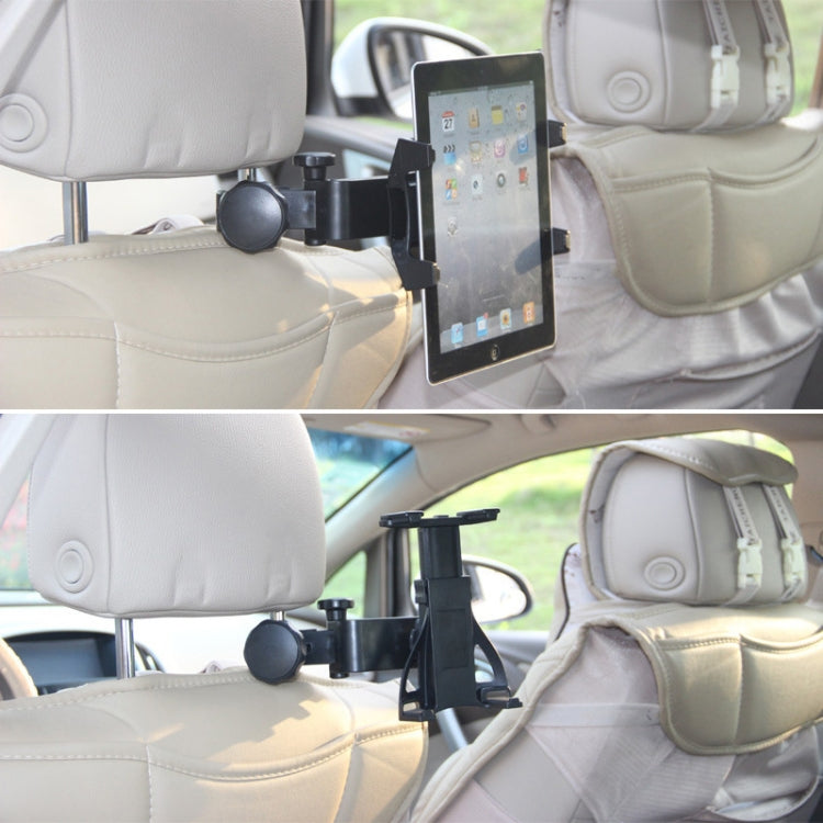 Car Headrest Bracket Rear Seat Back Tablet Holder Applicable Tablet 113-145mm - Car Holders by PMC Jewellery | Online Shopping South Africa | PMC Jewellery