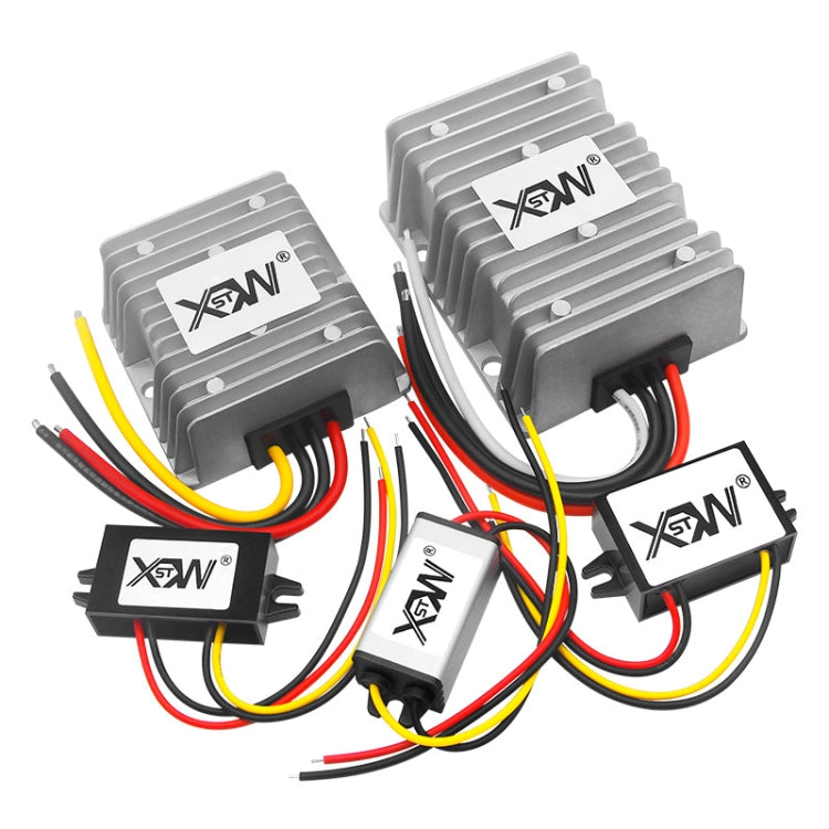 XWST DC 12/24V To 5V Converter Step-Down Vehicle Power Module, Specification: 12/24V To 5V 40A Extra Large Aluminum Shell -  by PMC TechLife | Online Shopping South Africa | PMC TechLife