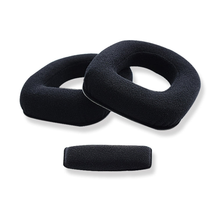 2 PCS Gaming Headset Sponge Protective Case Protein Leather  Head Beam  for Logitech A50 - Earmuff & Pad by PMC TechLife | Online Shopping South Africa | PMC TechLife