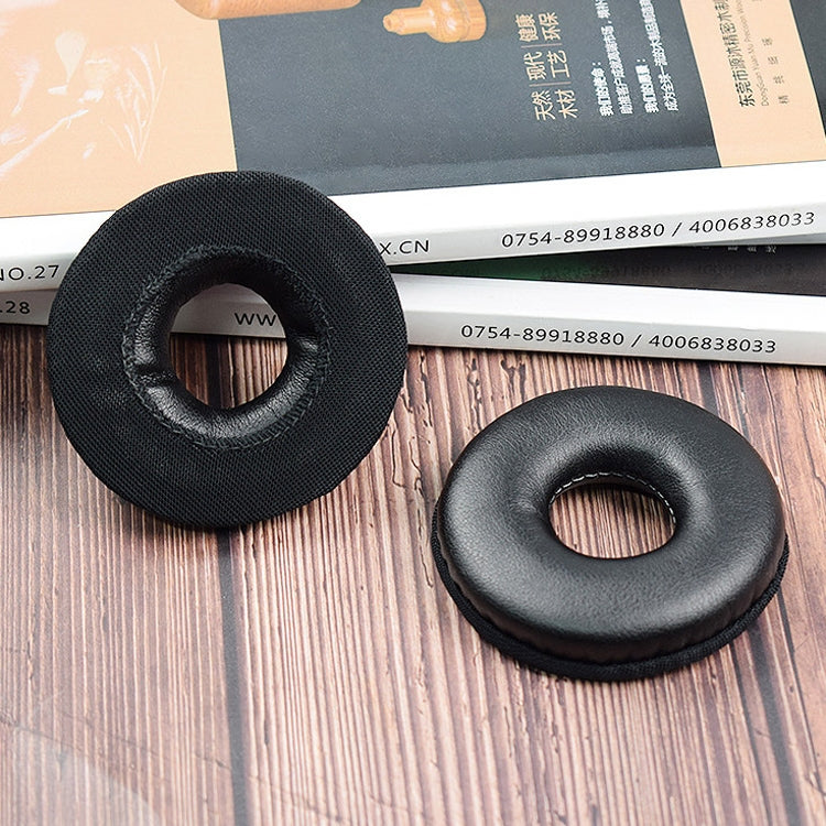 2 PCS Headset Sponge Cover Earmuffs For Logitech H390(Black) - Earmuff & Pad by PMC TechLife | Online Shopping South Africa | PMC TechLife