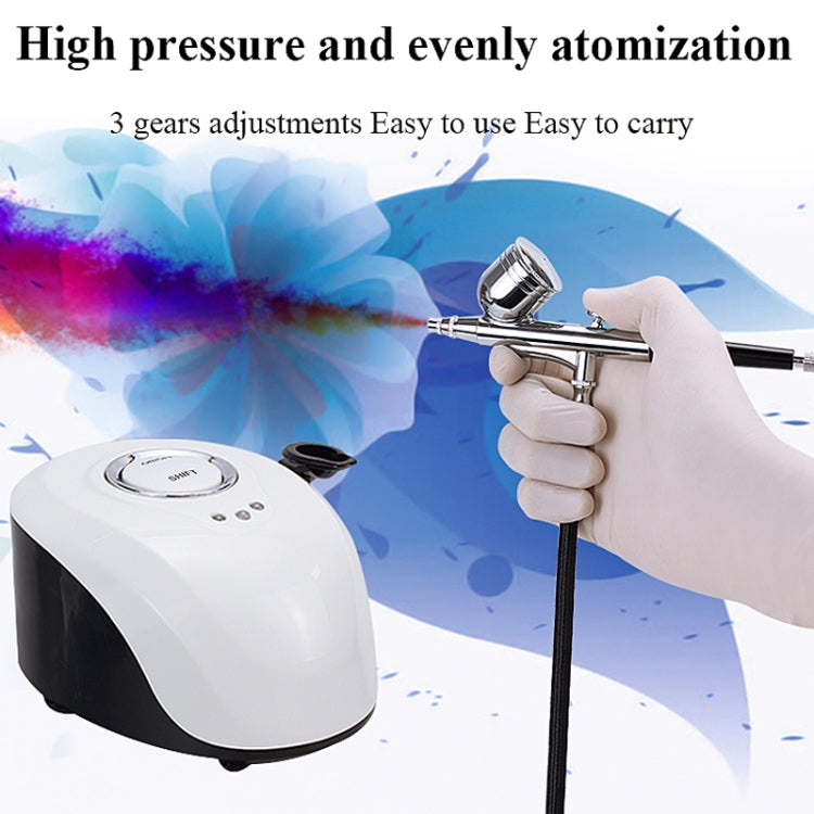 Beemyi BS-103 Beauty Salon High Pressure Oxygen Injection Device Household Handheld Facial Nano Spray Beauty Moisturizing Device, Specification: US Plug( Large Capacity) - Beauty Instrument by Beemyi | Online Shopping South Africa | PMC Jewellery | Buy Now Pay Later Mobicred