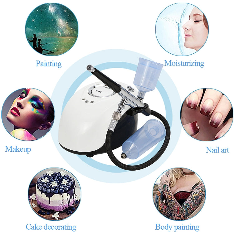 Beemyi BS-103 Beauty Salon High Pressure Oxygen Injection Device Household Handheld Facial Nano Spray Beauty Moisturizing Device, Specification: US Plug( Large Capacity) - Beauty Instrument by Beemyi | Online Shopping South Africa | PMC Jewellery | Buy Now Pay Later Mobicred