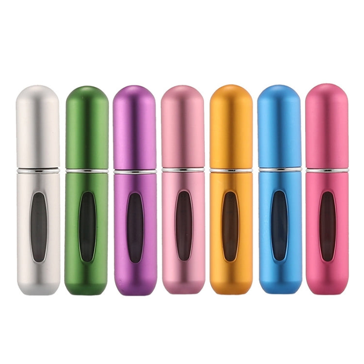 5 PCS 5ml Mini Perfume Spray Bottle With Bottom Filling Self-Pump Type Travel Portable Sub-Bottling Bottle Random Colour Delivery - Cosmetics bottle by PMC Jewellery | Online Shopping South Africa | PMC Jewellery