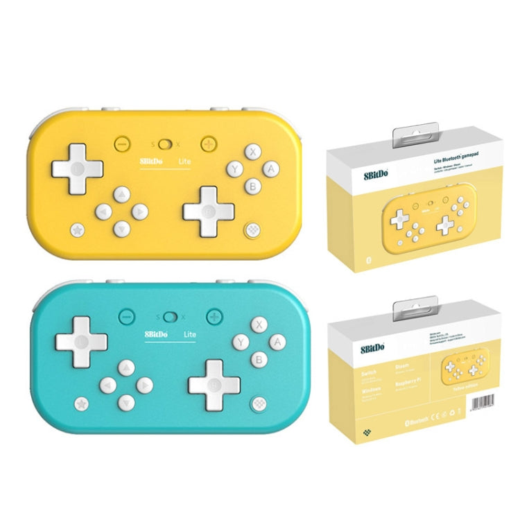 8Bitdo Lite Mini Portable Bluetooth Gamepad For Switch / PC(Yellow) - Gamepads by 8Bitdo | Online Shopping South Africa | PMC Jewellery