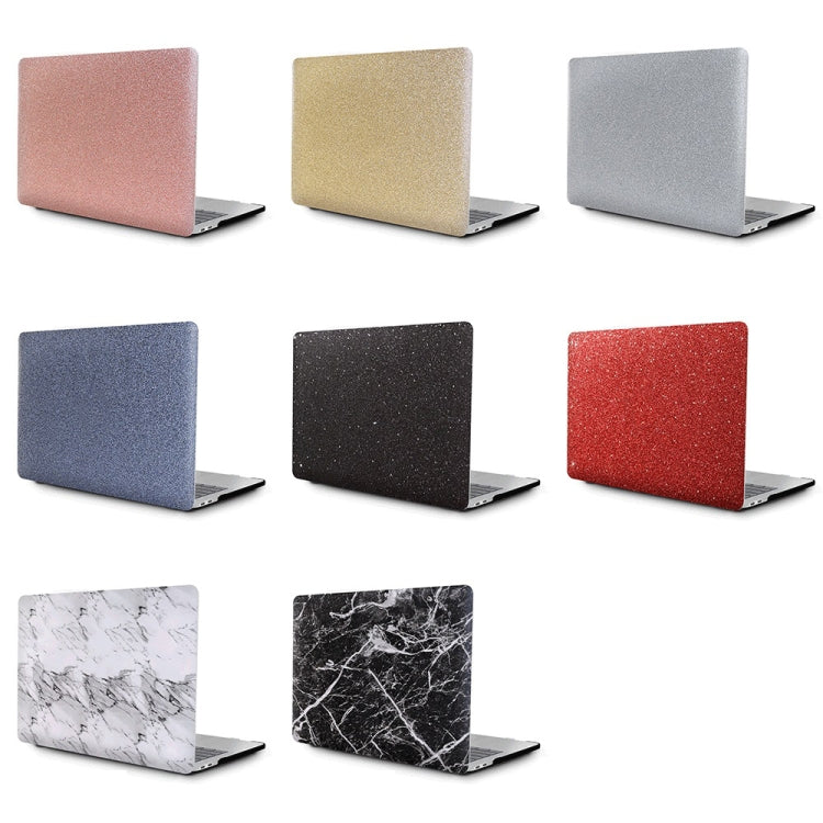 For MacBook Air 13 A1932 / A2179 / A2337 Plane PC Laptop Protective Case (Flash Rose Gold) - MacBook Air Cases by PMC TechLife | Online Shopping South Africa | PMC TechLife