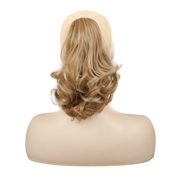 Women Curly Hair Short Ponytail Wig With Shark Clip(22H24 #) - Wigs by PMC Jewellery | Online Shopping South Africa | PMC Jewellery