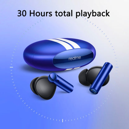 Realme Buds Air 3 In-Ear Active Noise Reduction Sports Wireless Bluetooth Earphones(Blue) - Bluetooth Earphone by Realme | Online Shopping South Africa | PMC Jewellery | Buy Now Pay Later Mobicred