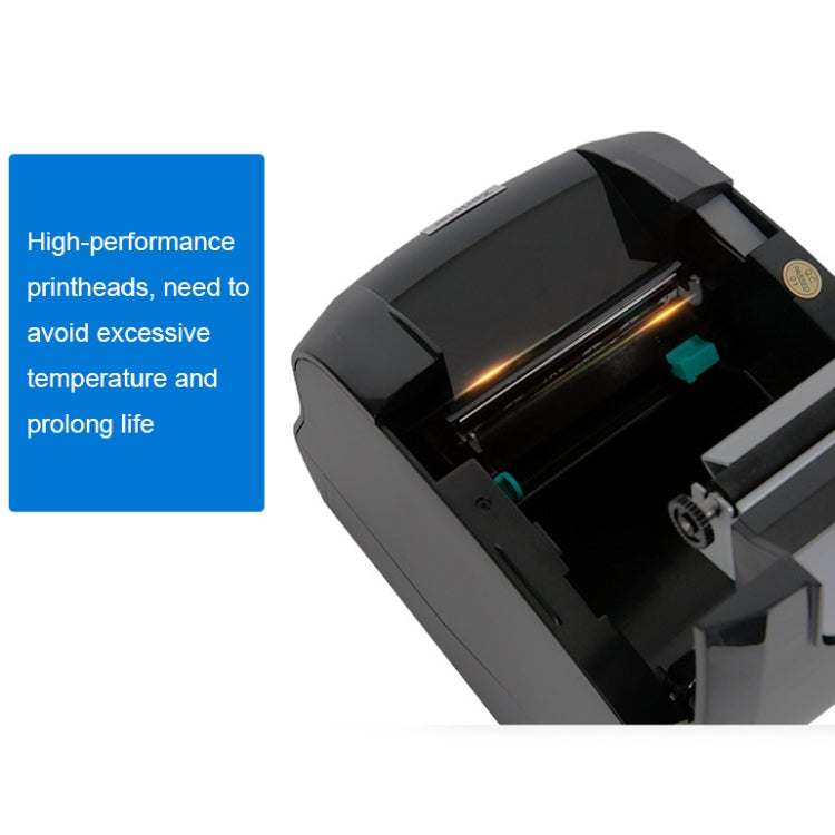 Xprinter XP-365B 80mm Thermal Label Printer Clothing Tag Supermarket Barcode Printer, Plug: EU Plug(Bluetooth Version) - free shipping - PMC TechLife - Order now!