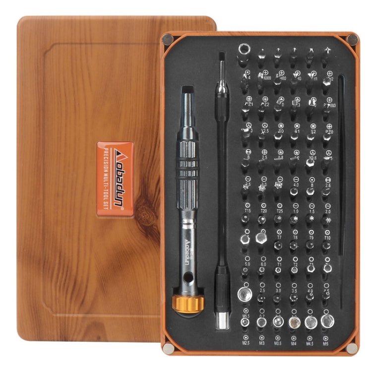 Obadun 9801 68 In 1 Screwdriver Set Manual Batch Glasses Screwdriver Hardware Repair Tool(Wood Grain Box) - Screwdriver Set by Obadun | Online Shopping South Africa | PMC TechLife | Buy Now Pay Later Mobicred