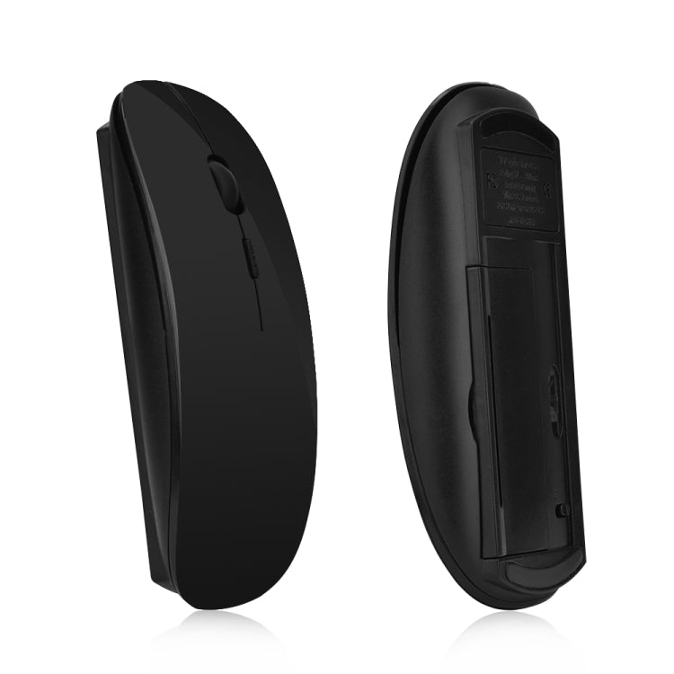 MF-822 2.4G Wireless Mouse 4 Keys Mute Office Ultra-Thin Mouse(Black) - Wireless Mice by PMC TechLife | Online Shopping South Africa | PMC TechLife