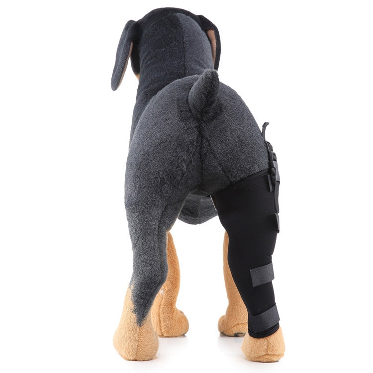 HJ19 Pet Surgery Rehabilitation Back Leg Protector Walking Aids, Size: M(Black Right Back Leg) - Pet Care by PMC TechLife | Online Shopping South Africa | PMC TechLife