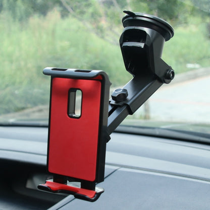 2 PCS Car Mobile Phone Tablet Suction Cup Holder(Red) - Car Holders by PMC Jewellery | Online Shopping South Africa | PMC Jewellery