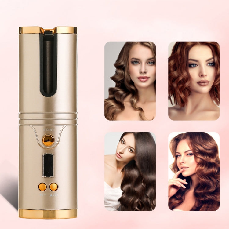 Portable USB Charging Wireless Curler Lazy Automatic Curling Rod(Patented Pink) - Hair Curler by PMC Jewellery | Online Shopping South Africa | PMC Jewellery