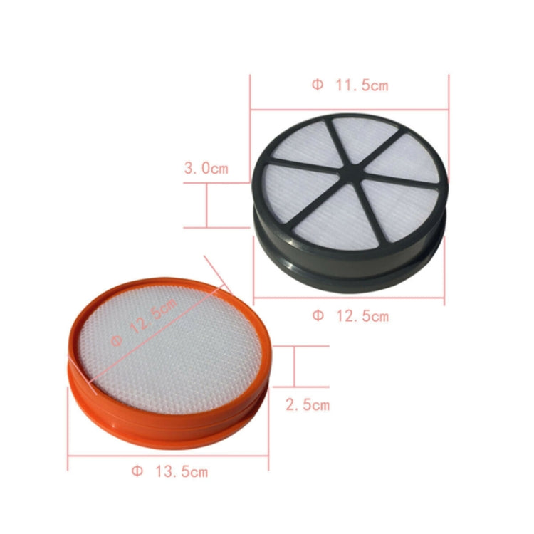 2 PCS/Set Vacuum Cleaner Front Motor HEPA Filter Kit For Vax 90 - Other Accessories by PMC TechLife | Online Shopping South Africa | PMC TechLife