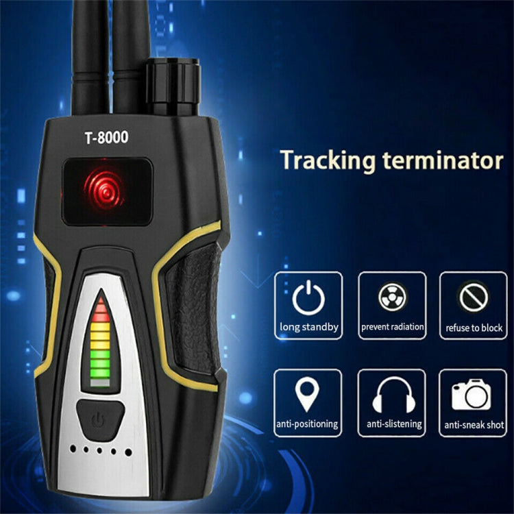 T8000 Wireless Signal Detector GPS Defense Location Finding Camera Anti-Candid Anti-Tracking Detection Instrument - WiFi Signal Detector by PMC Jewellery | Online Shopping South Africa | PMC Jewellery