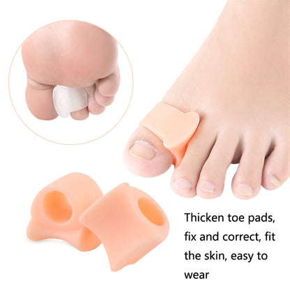 10 Pairs Great Toe Orthosis Separator Soft and Comfortable Toe Care Cover, Size: M(White) - Corrector by PMC Jewellery | Online Shopping South Africa | PMC Jewellery