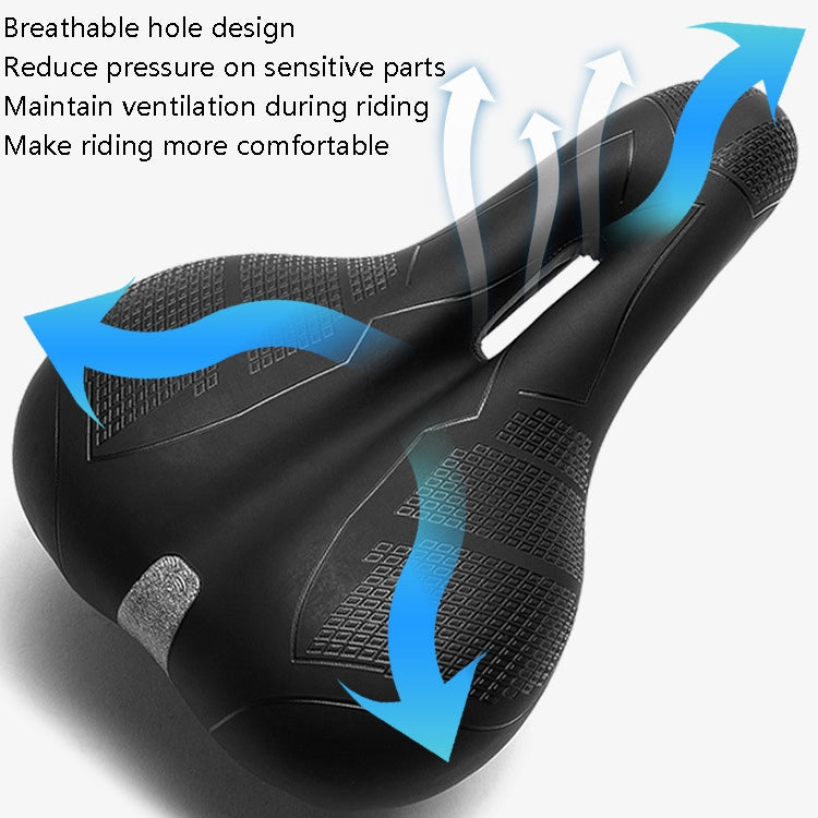 BG-1147 Bicycle Comfortable Cushion Bicycle Cycling Seat Mountain Bike Saddle Large - Bicycle Saddle by PMC TechLife | Online Shopping South Africa | PMC TechLife