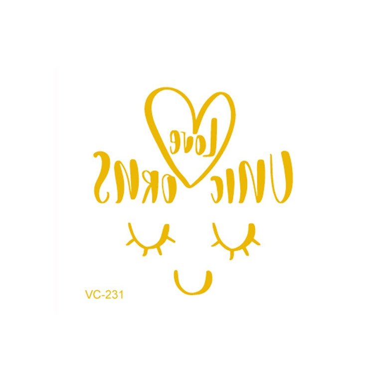 20 PCS Waterproof Bachelor Party Hot Stamping Wedding Bridal Tattoo Stickers(VC-231) - Sticker by PMC Jewellery | Online Shopping South Africa | PMC Jewellery