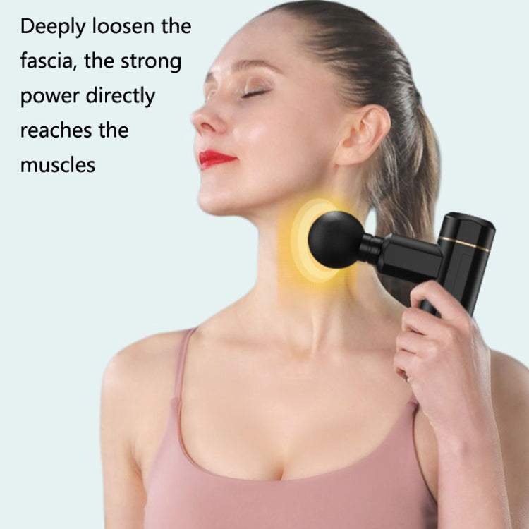 PINNAI Mini Electric Fascia Instrument Muscle Neck Membrane Relaxing Massager(Black) - Massage gun & Accessories by PINNAI | Online Shopping South Africa | PMC Jewellery | Buy Now Pay Later Mobicred