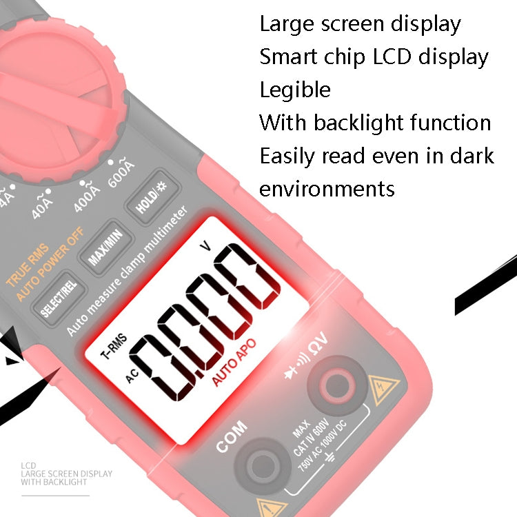 TASI TA8315D Pincers Meter High-Precision Digital Ammeter - free shipping - PMC TechLife - Order now!