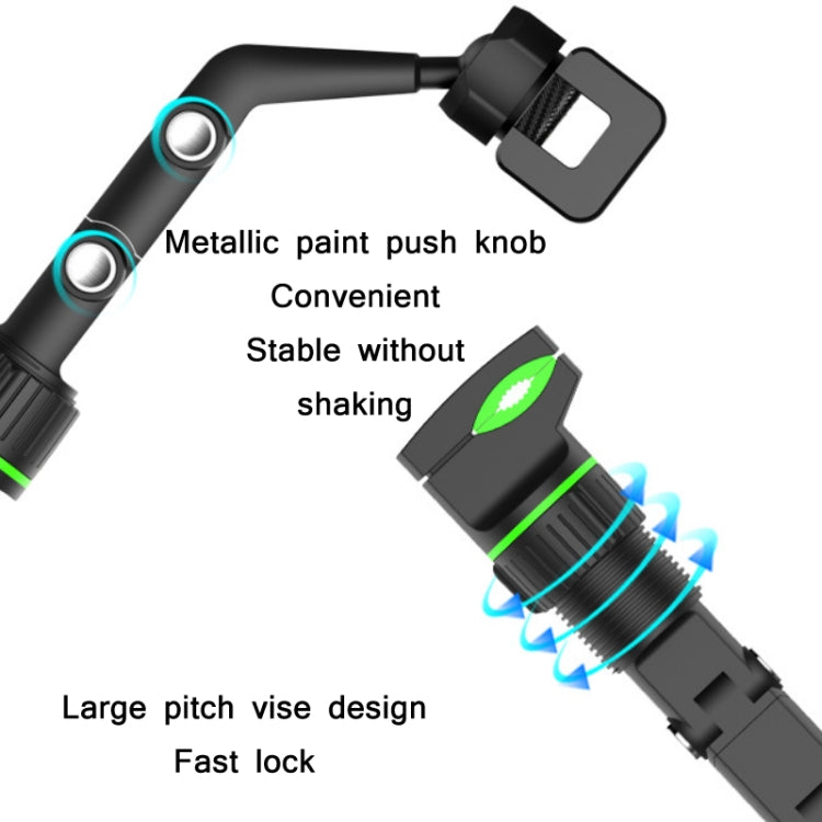 Multifunctional Vehicle-mounted Video Shooting Rearview Mirror Bracket(Green) - Car Holders by PMC Jewellery | Online Shopping South Africa | PMC Jewellery