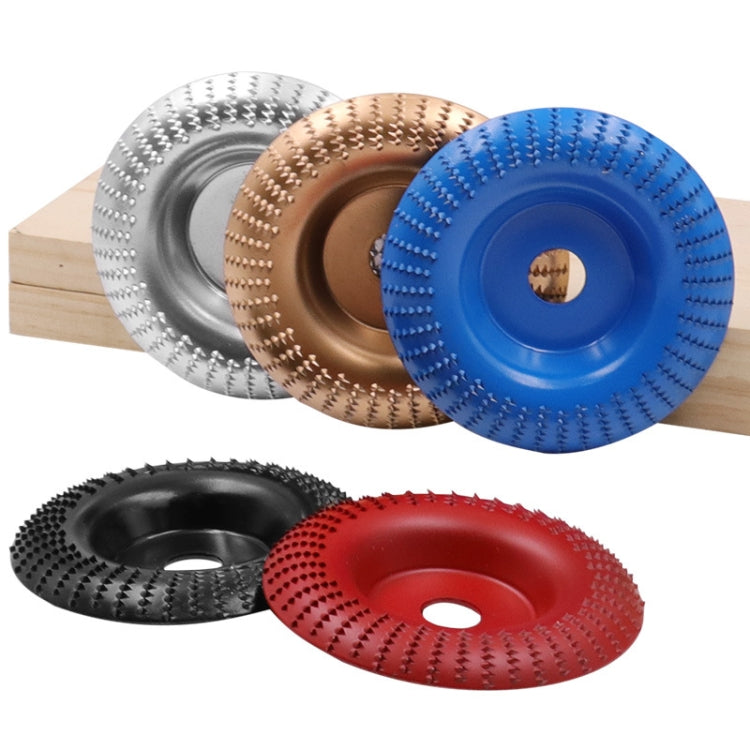 Woodworking Sanding Plastic Stab Discs Hard Round Grinding Wheels For Angle Grinders, Specification: 100mm Wine Red Curved - Abrasive Tools & Accessories by PMC TechLife | Online Shopping South Africa | PMC TechLife