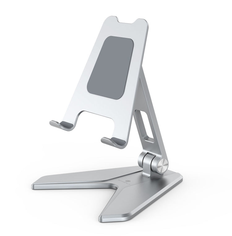 Boneruy P25 Aluminum Alloy Mobile Phone Tablet PC Stand,Style: Mobile Phone Silver - Desktop Holder by BONERUY | Online Shopping South Africa | PMC Jewellery