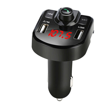 M9 Car Bluetooth MP3 Dual USB Car Charger(Black) - Bluetooth Car Kits by PMC Jewellery | Online Shopping South Africa | PMC Jewellery