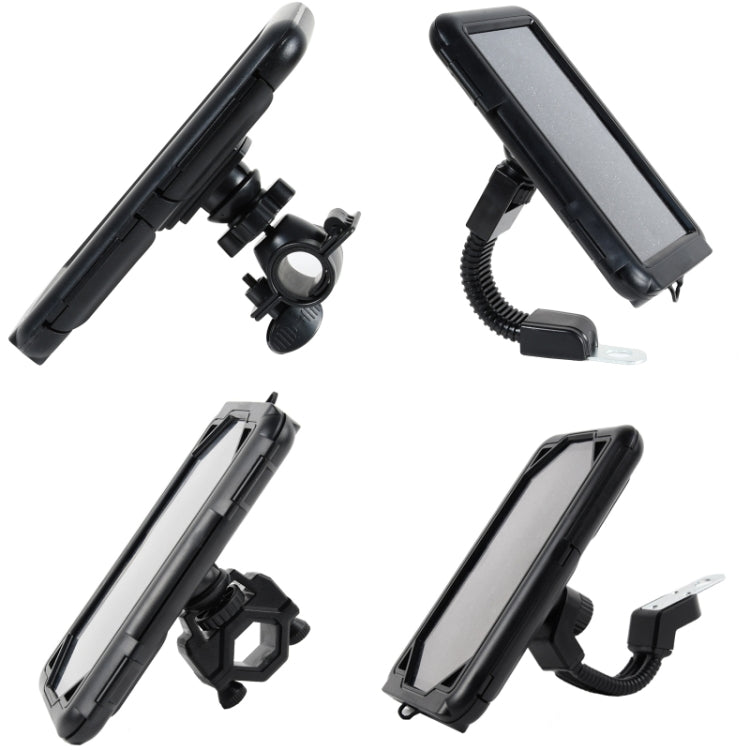 Motorcycle Bicycle Waterproof Mobile Phone Holder, Style: Rearview Mirror (6.5 inch) - Holders by PMC TechLife | Online Shopping South Africa | PMC TechLife