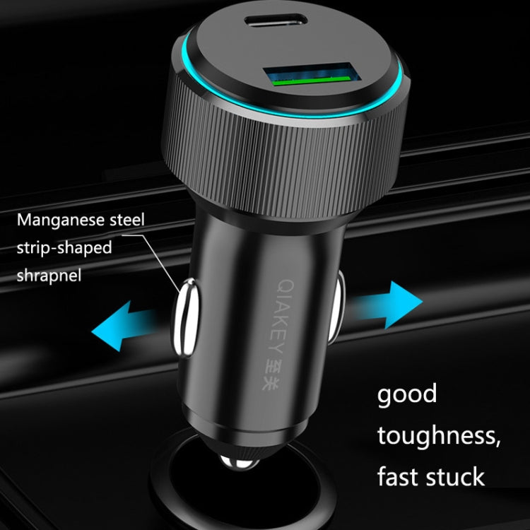 QIAKEY TM330 Dual Port Fast Charge Car Charger - free shipping - PMC TechLife - Order now!