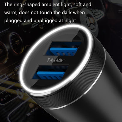 QIAKEY BK913 Dual Ports Fast Charge Car Charger - Car Charger by QIAKEY | Online Shopping South Africa | PMC Jewellery