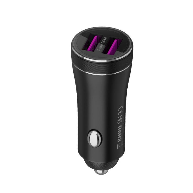 QIAKEY BK928 Dual Ports Fast Charge Car Charger - Car Charger by QIAKEY | Online Shopping South Africa | PMC Jewellery