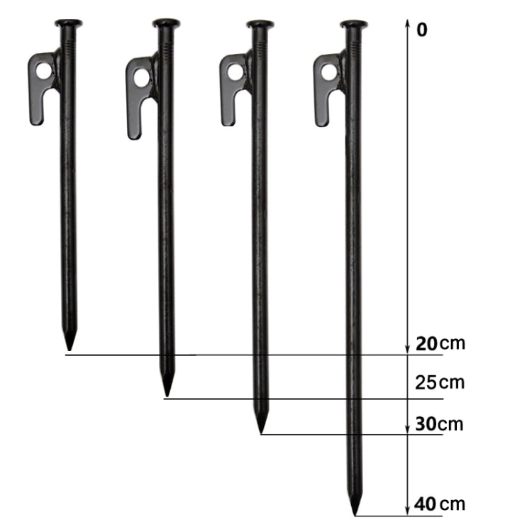8 PCS 20cm Outdoor Camping Windproof Fixed Canopy Ground Nails - Tents & Accessories by PMC TechLife | Online Shopping South Africa | PMC TechLife