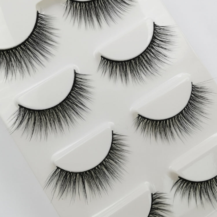 2 Sets SHIDISHANGPIN 3D Mink False Eyelashes Naturally Thick Eyelashes(G104) - Eyes by PMC Jewellery | Online Shopping South Africa | PMC Jewellery