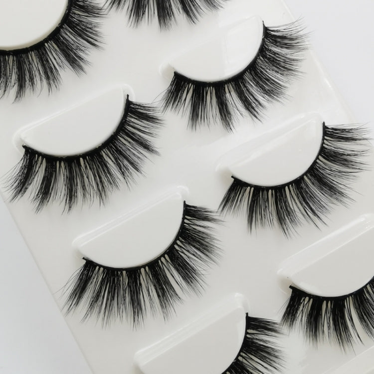 2 Sets SHIDISHANGPIN 3D Mink False Eyelashes Naturally Thick Eyelashes(G107) - Eyes by PMC Jewellery | Online Shopping South Africa | PMC Jewellery