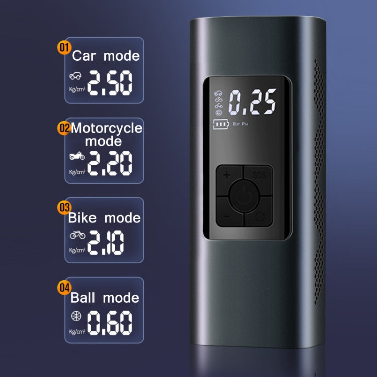 F7102 Smart Car Tire Electric Air Pump, Specification: USB Charging Version - Inflatable Pump by PMC TechLife | Online Shopping South Africa | PMC TechLife