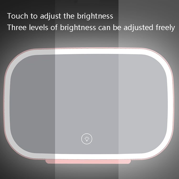 Car Sun Visor Makeup Mirror With LED Light(White) - free shipping - PMC TechLife - Order now!
