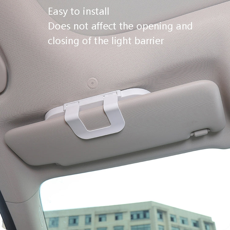 Car Sun Visor Makeup Mirror With LED Light(White) - free shipping - PMC TechLife - Order now!