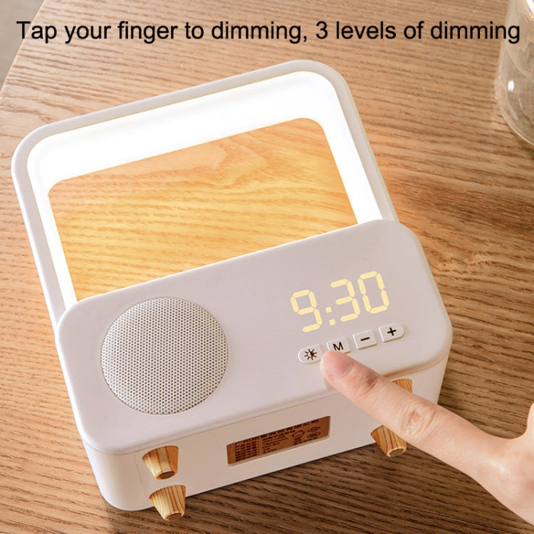 WH-J08 Home Portable Mini Bluetooth Speaker with Night Light Basic Style - Desktop Speaker by PMC TechLife | Online Shopping South Africa | PMC TechLife