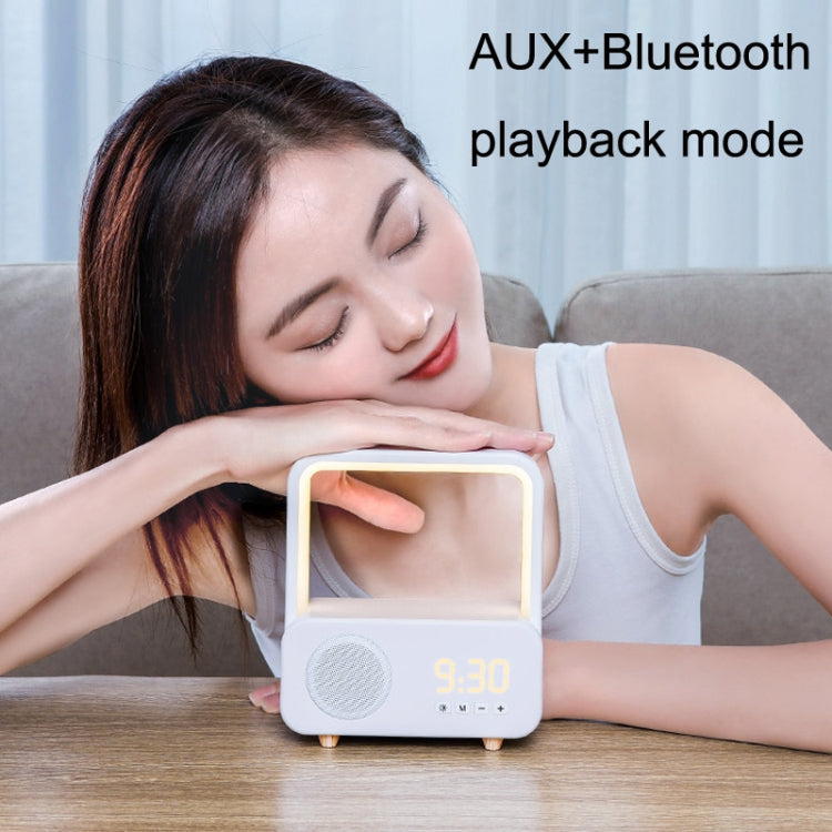 WH-J08 Home Portable Mini Bluetooth Speaker with Night Light Basic Style - Desktop Speaker by PMC TechLife | Online Shopping South Africa | PMC TechLife