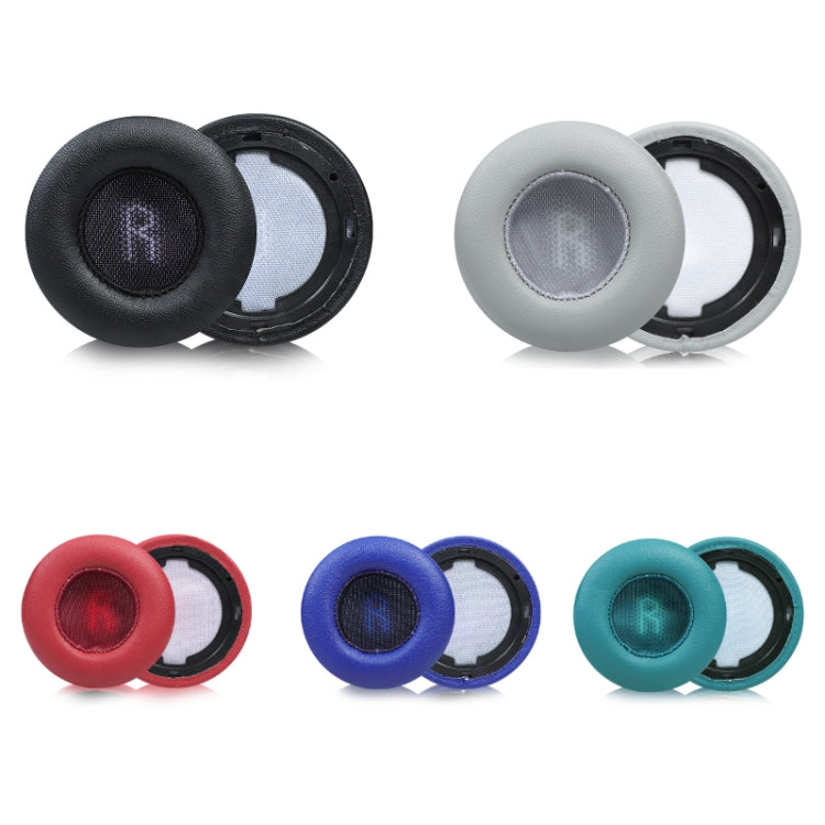 1 Pair Protein Skin Sponge Earphone Cover For JBL E45BT/E35/E45(B-Gray) - Earmuff & Pad by PMC TechLife | Online Shopping South Africa | PMC TechLife
