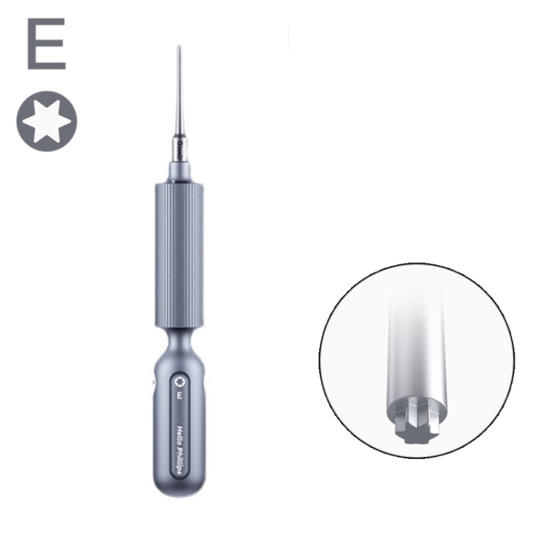 Qianli Super Tactile Grip-Type Precision Silent Dual-Bearing Screwdriver, Series: Type E T2 Torx - Screwdriver by Qianli | Online Shopping South Africa | PMC Jewellery