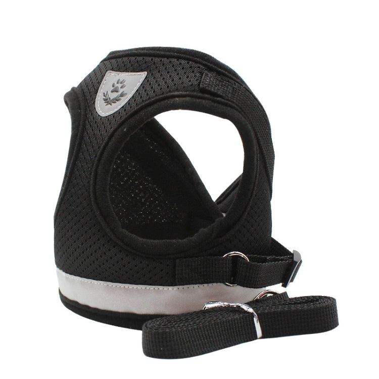 BL-844 Pet Chest Straps Reflective Breathable Dog Rope, Size: L(Black) - free shipping - PMC TechLife - Order now!
