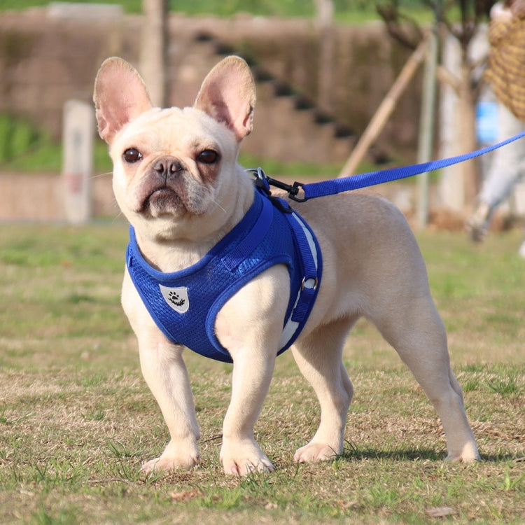 BL-844 Pet Chest Straps Reflective Breathable Dog Rope, Size: L(Black) - free shipping - PMC TechLife - Order now!