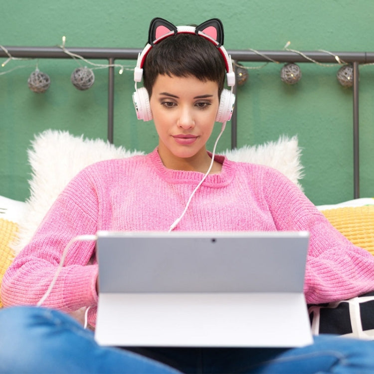 T6 Cute Cat Ear Decoration for Headphones(Black) - Headset Accessories by PMC TechLife | Online Shopping South Africa | PMC TechLife