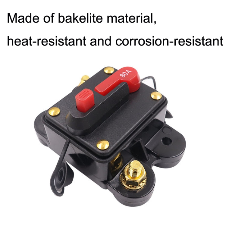 CB2 Car RV Yacht Audio Modification Automatic Circuit Breaker Switch, Specification: 300A - Fuse by PMC TechLife | Online Shopping South Africa | PMC TechLife