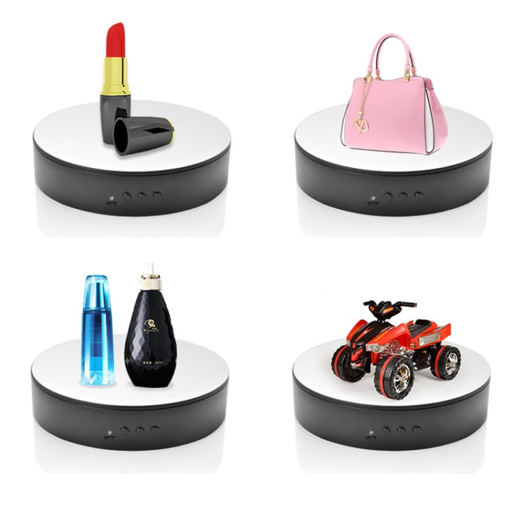 15cm Adjustable Speed Rotating Display Stand Props Turntable(Black Mirror) -  by PMC TechLife | Online Shopping South Africa | PMC TechLife