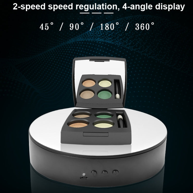 15cm Adjustable Speed Rotating Display Stand Props Turntable(Black Mirror) -  by PMC TechLife | Online Shopping South Africa | PMC TechLife